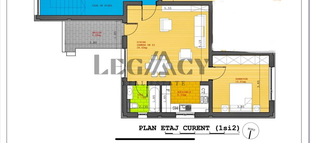 Apartament Selimbar,Comision 0